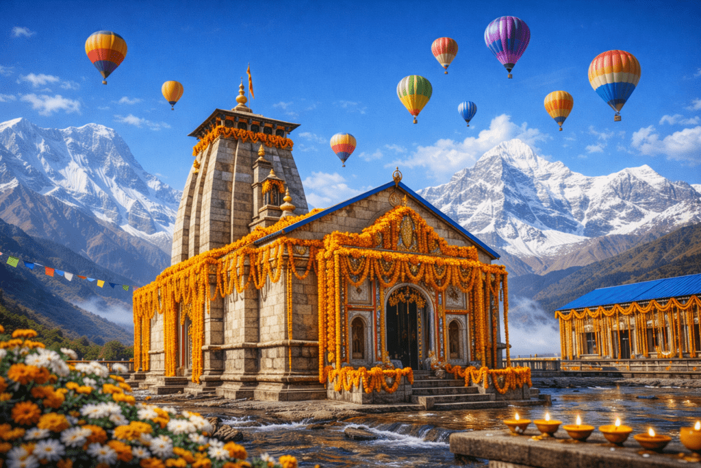 Chardham Pilgrimage Tour from Delhi